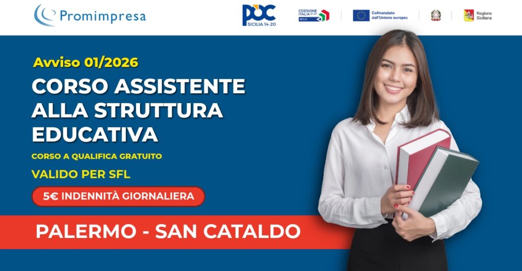 Manifestazione di interesse selezione Docenti - Assistente alla struttura educativa - Avviso 1 POC