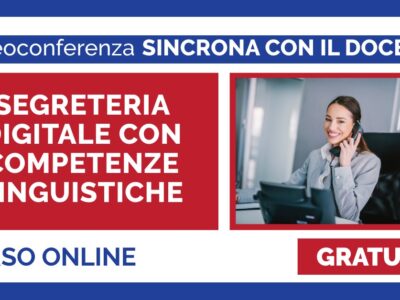 SEGRETERIA DIGITALE CON COMPETENZE LINGUISTICHE