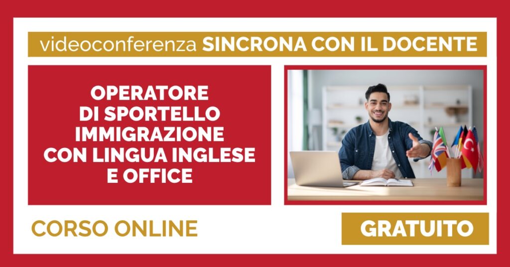 PERATORE DI SPORTELLO IMMIGRAZIONE